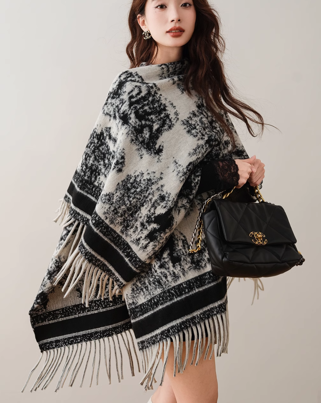 Poncho style stole