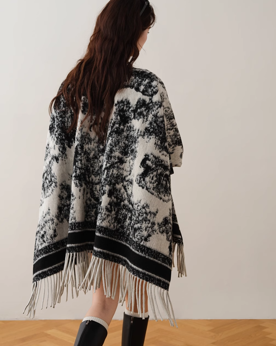 Poncho style stole