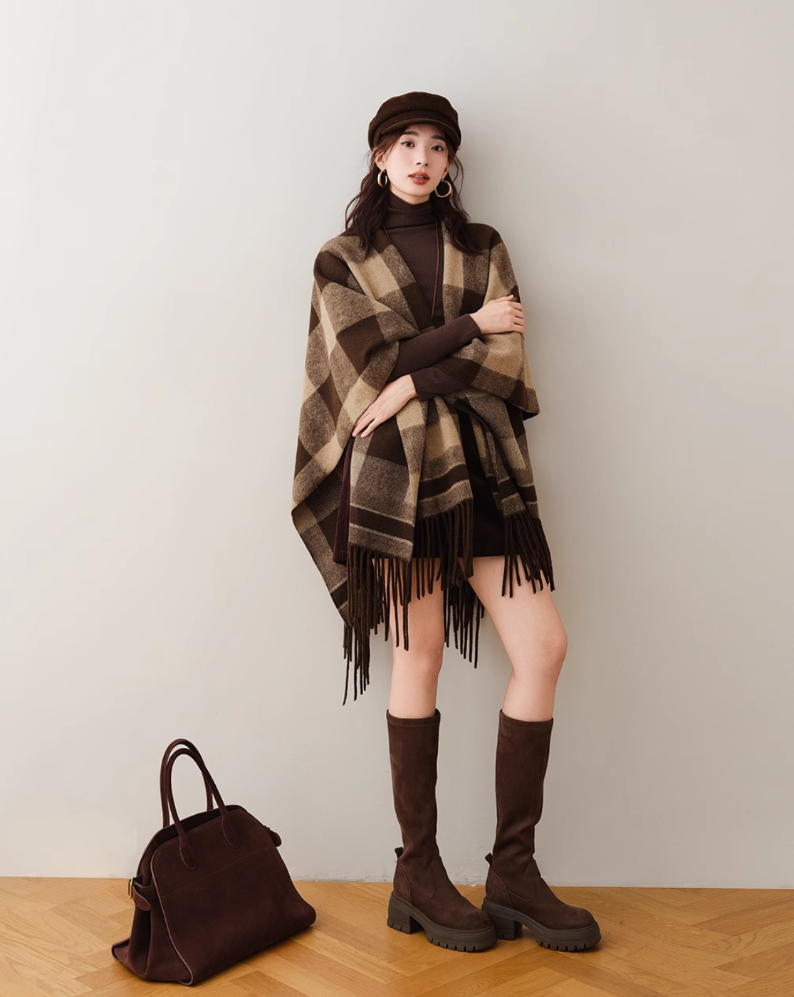 Poncho style stole