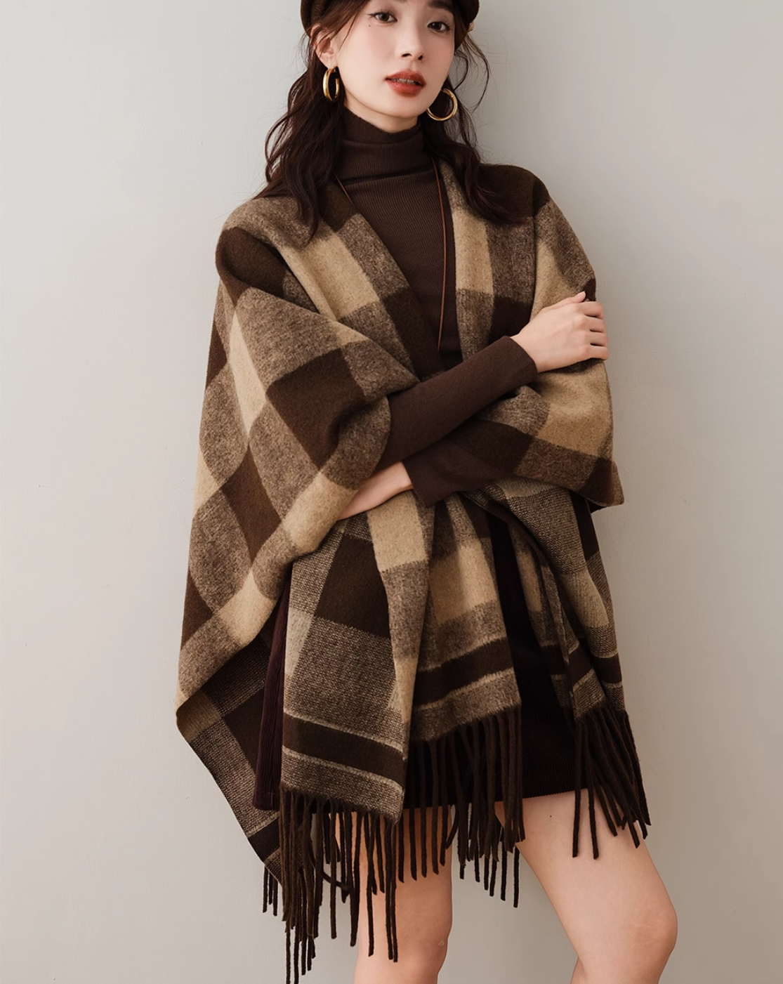 Poncho style stole