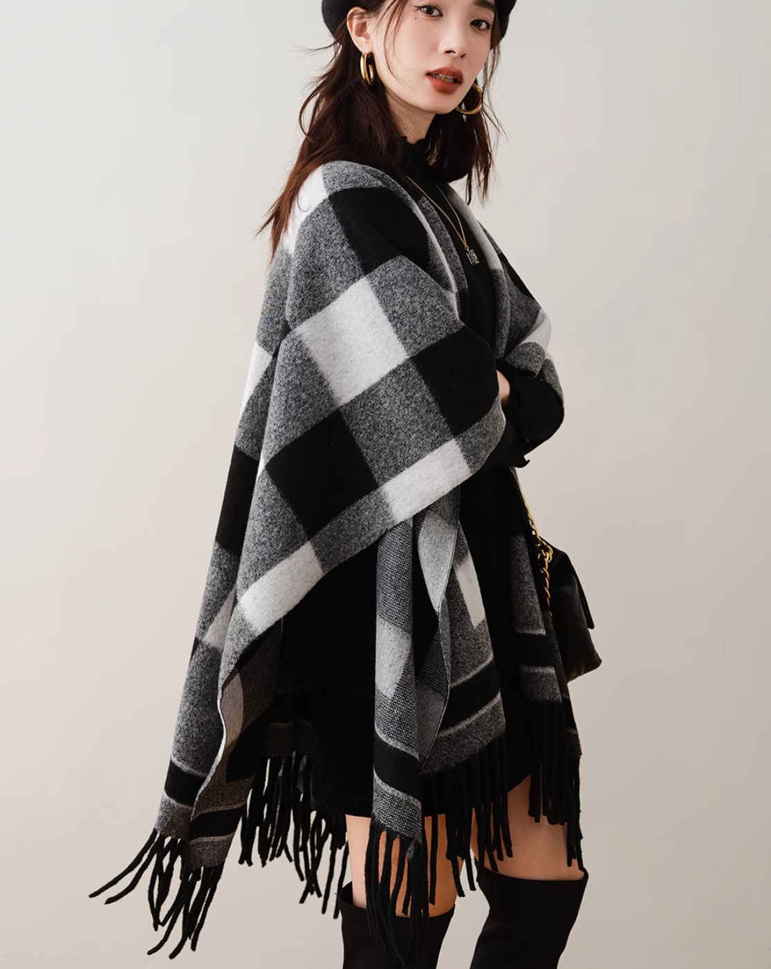 Poncho style stole