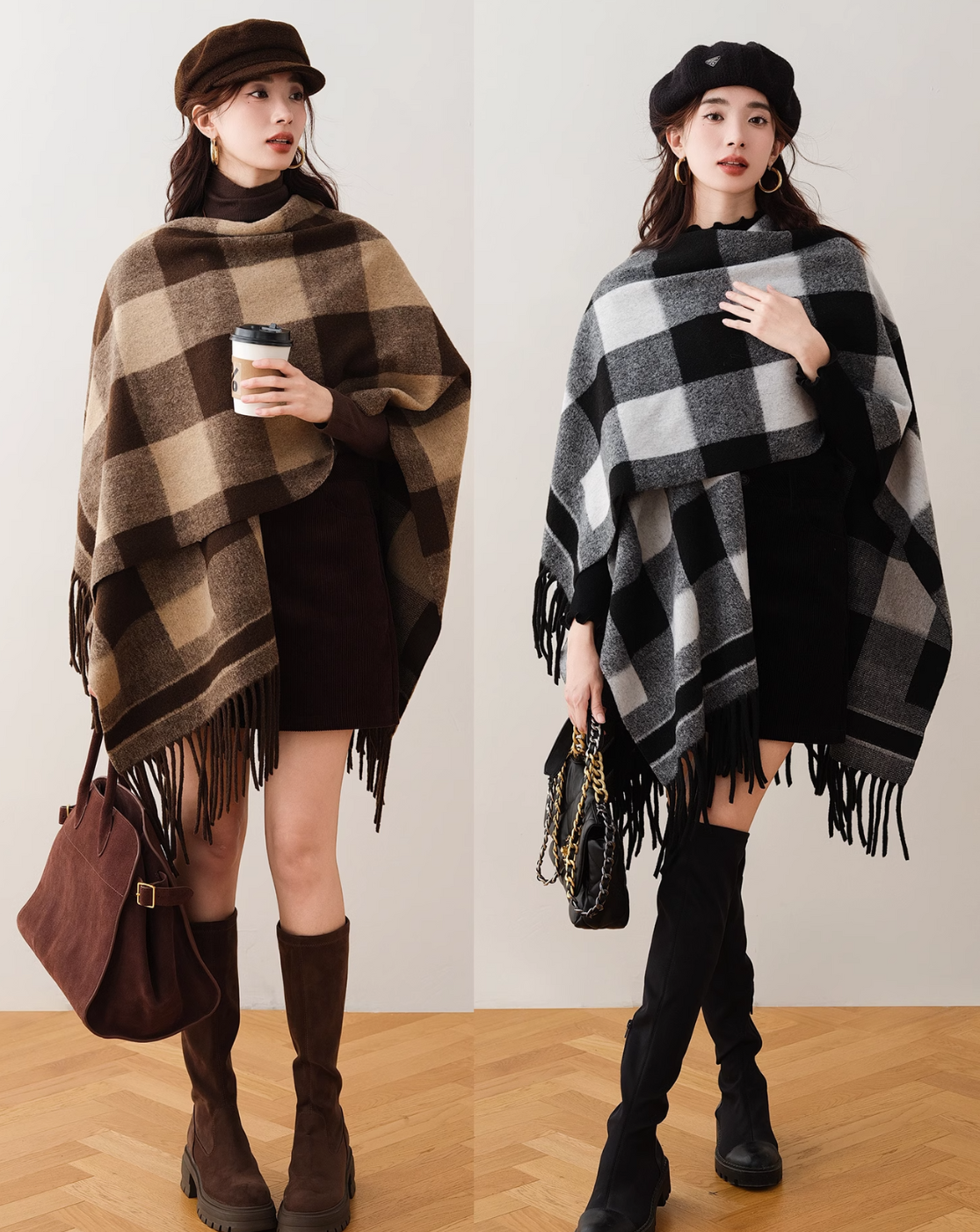 Poncho style stole