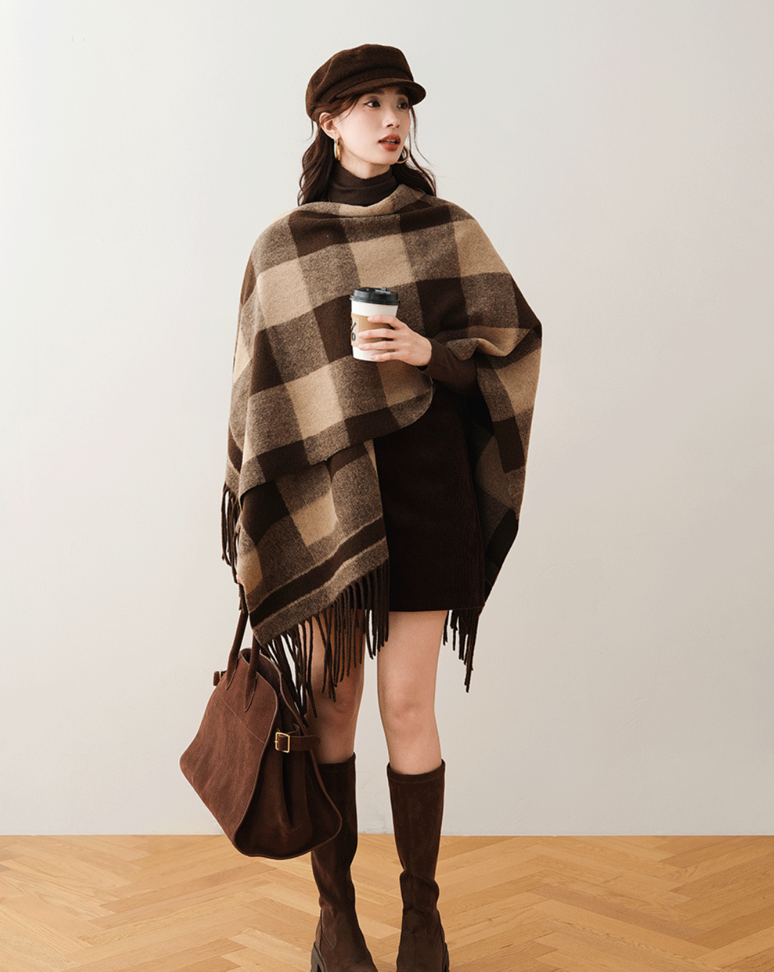 Poncho style stole
