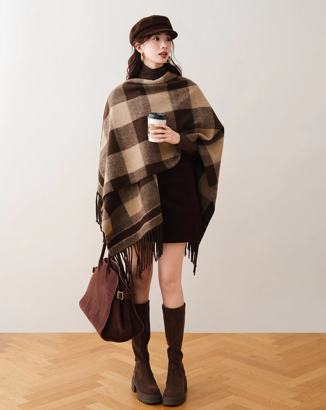 Poncho style stole