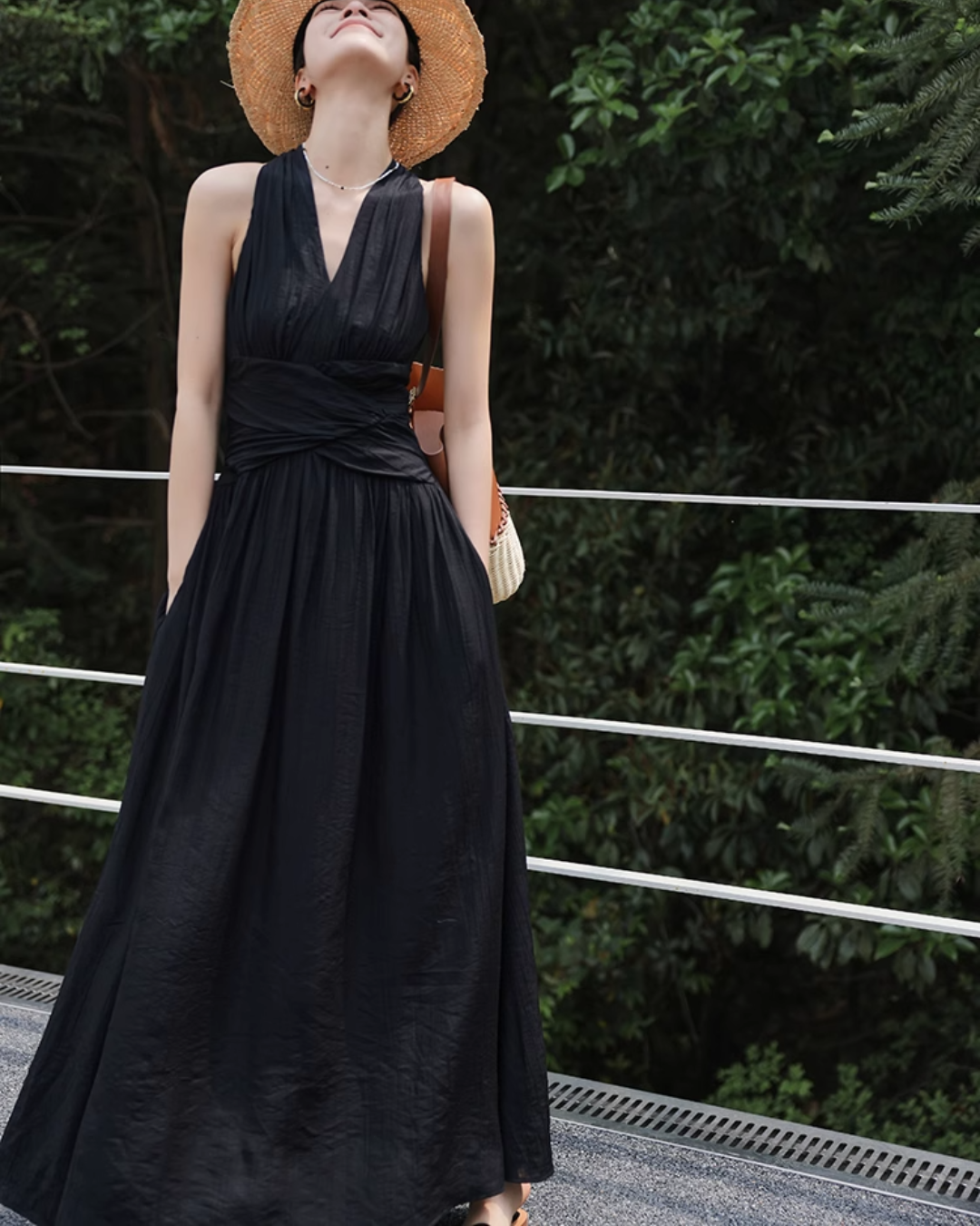Elegant tight square neck dress (long sleeves)