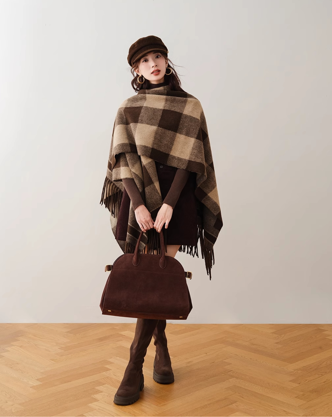 Poncho style stole