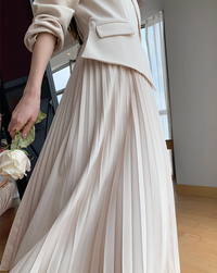 Formal jacket dress(White)