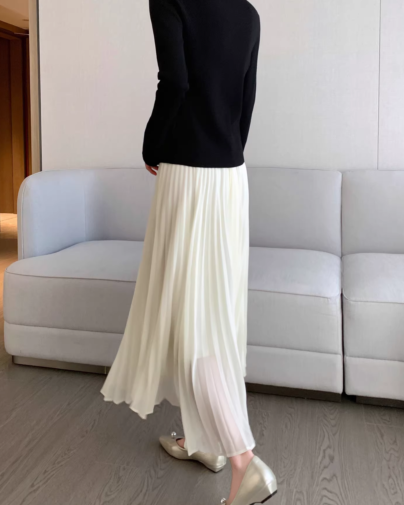 Wide leg pants &amp; tube top setup