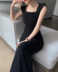Wide leg pants &amp; tube top setup