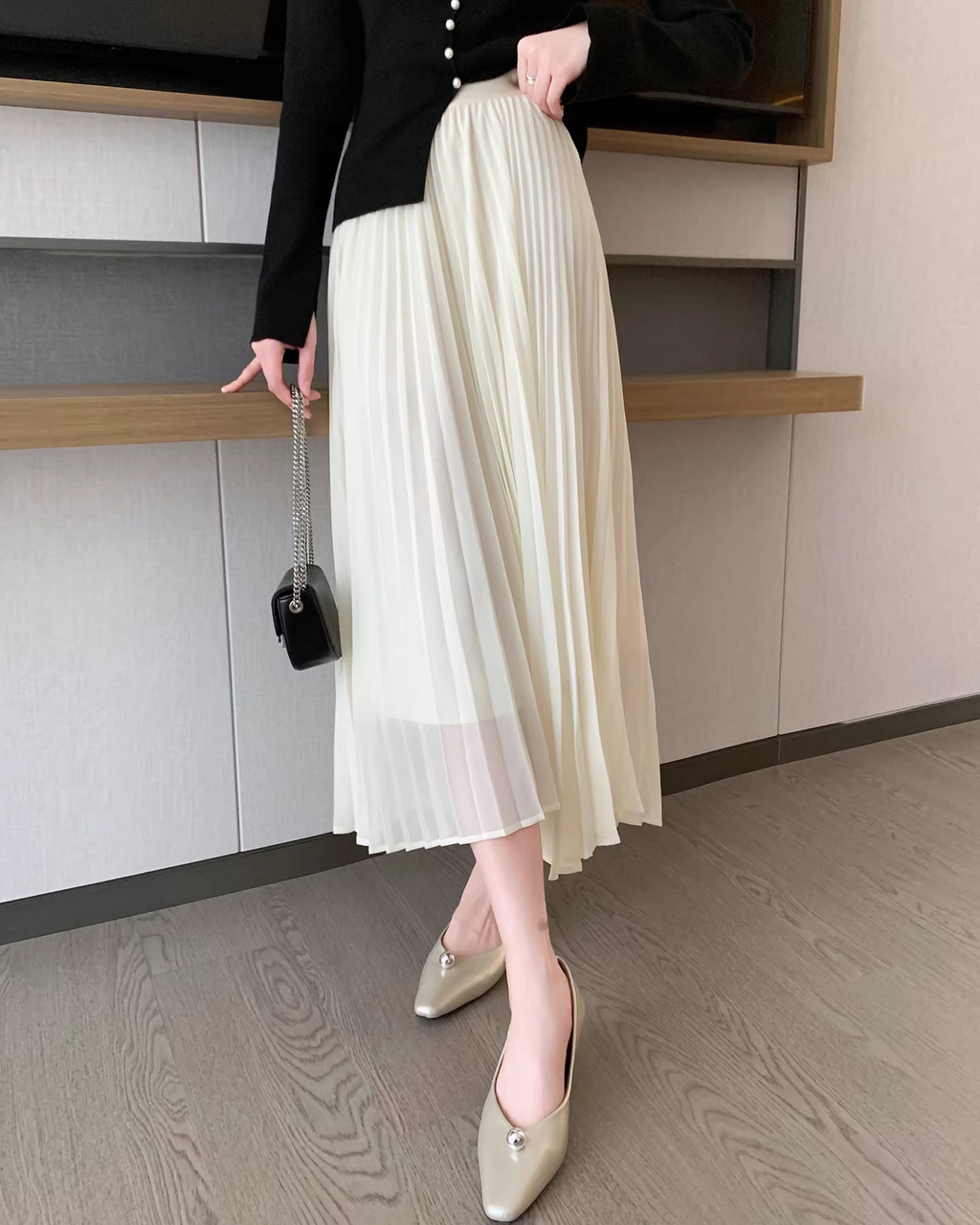 Wide leg pants &amp; tube top setup