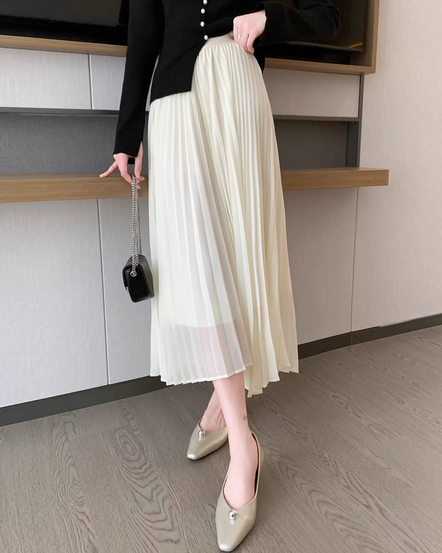 Wide leg pants &amp; tube top setup