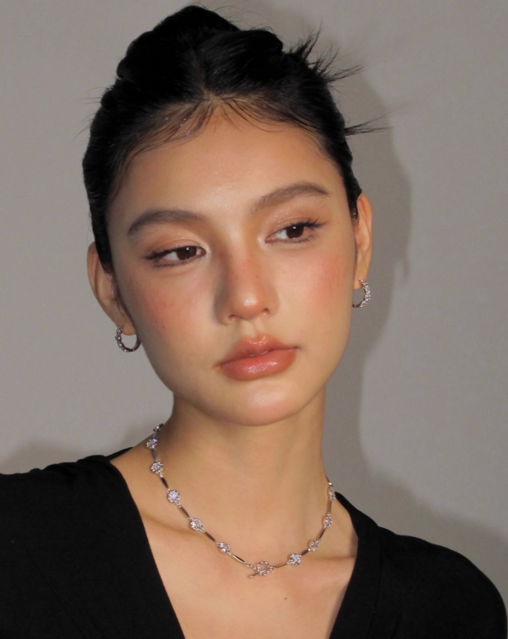 Round Zirconia Earrings