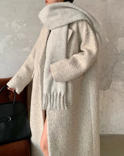 Wool long coat