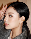 Bubble motif ear cuff