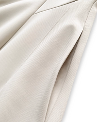 V neck A-line long dress