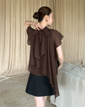 Airy High Neck Blouse