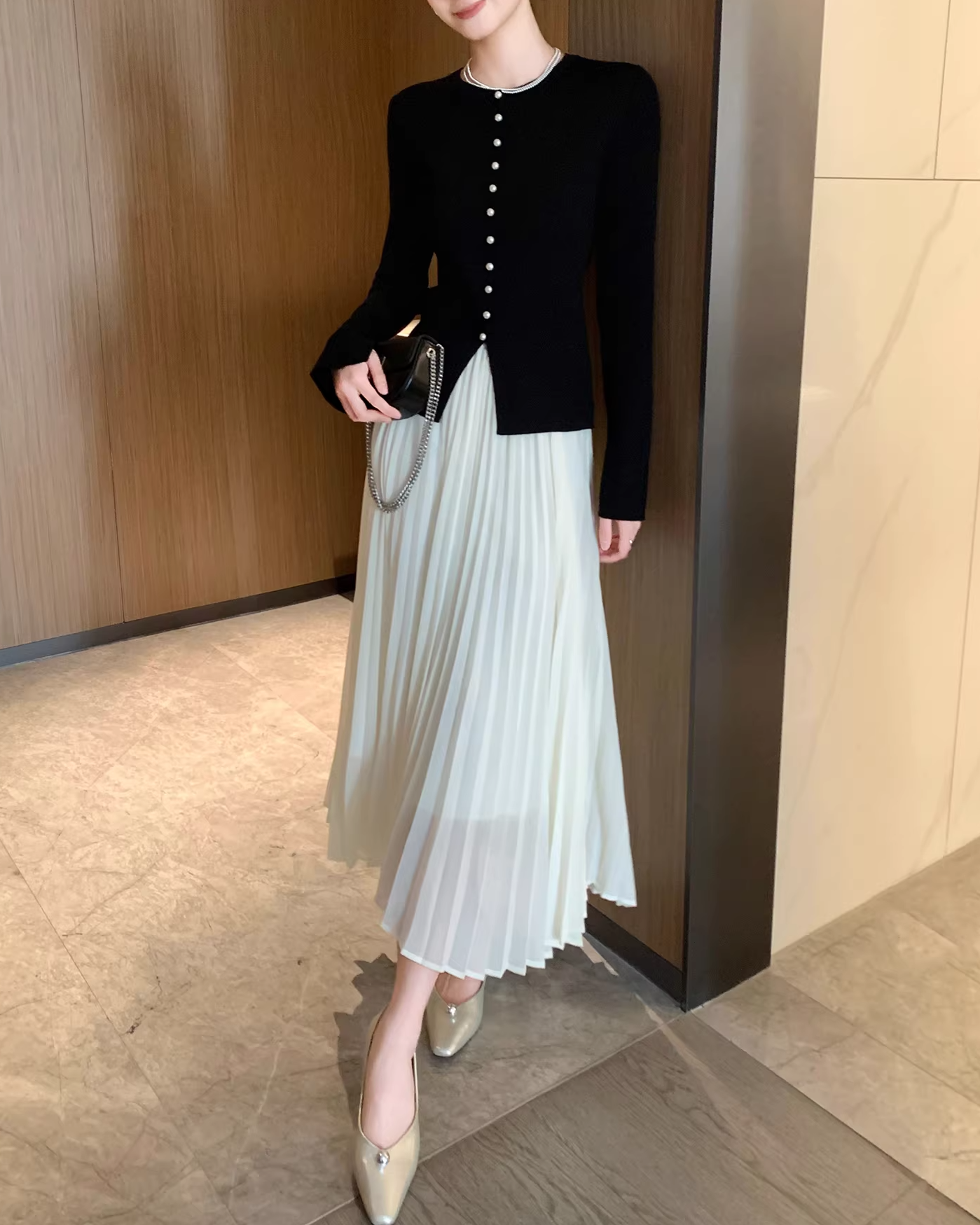 Wide leg pants &amp; tube top setup