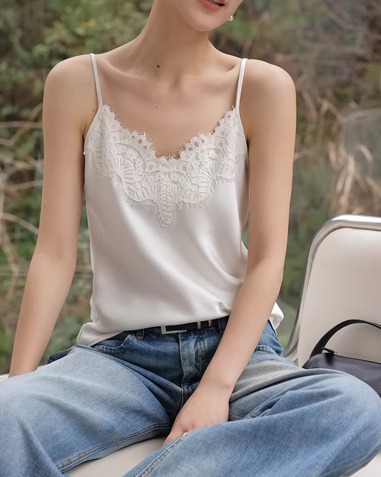 Wide leg pants &amp; tube top setup