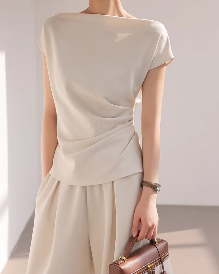 Wide leg pants &amp; tube top setup