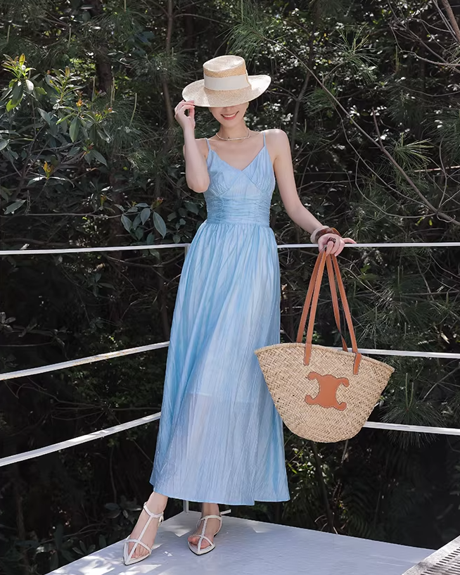 Wide leg pants &amp; tube top setup