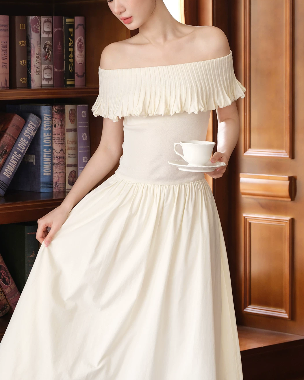 Wide leg pants &amp; tube top setup