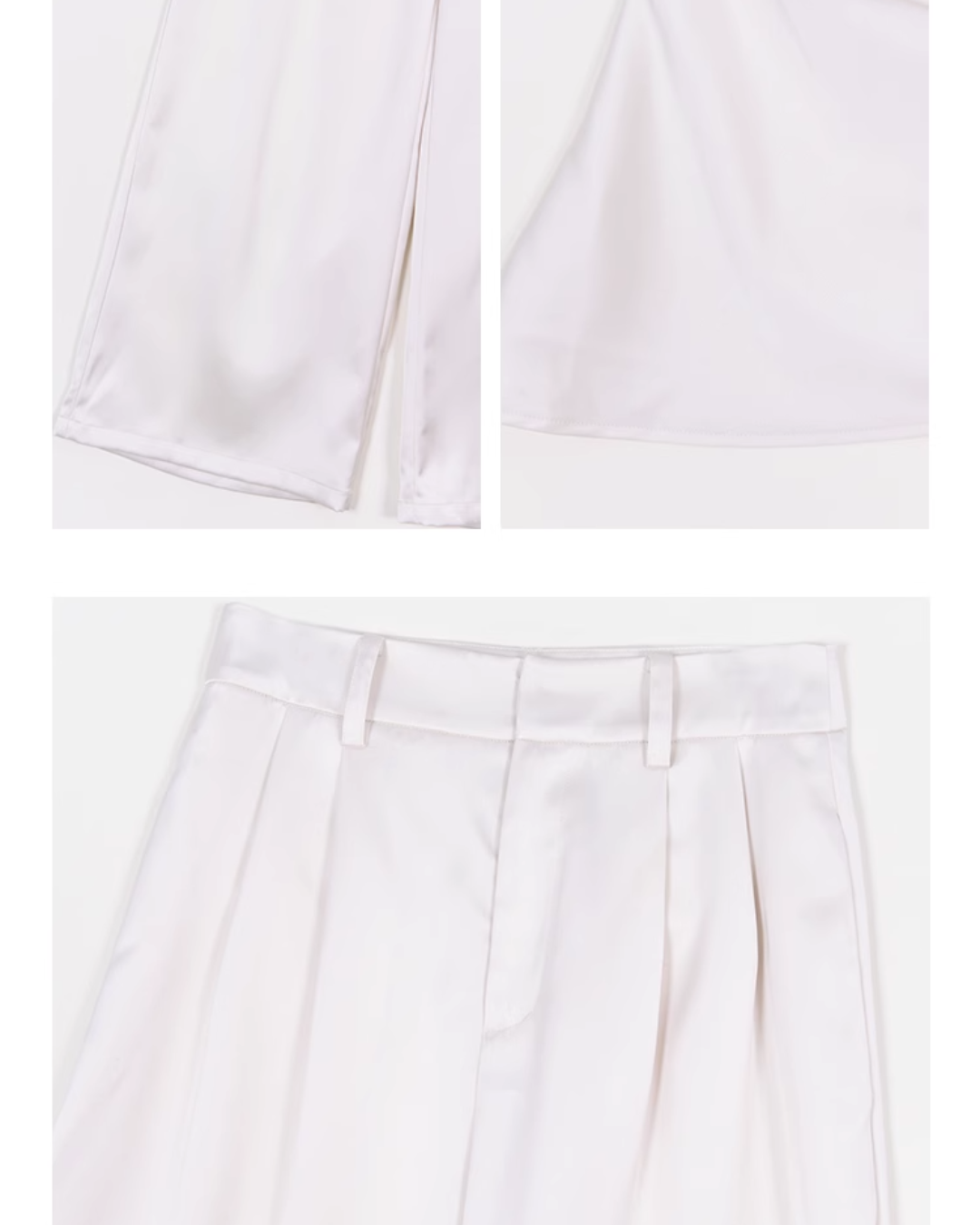 Wide leg pants &amp; tube top setup