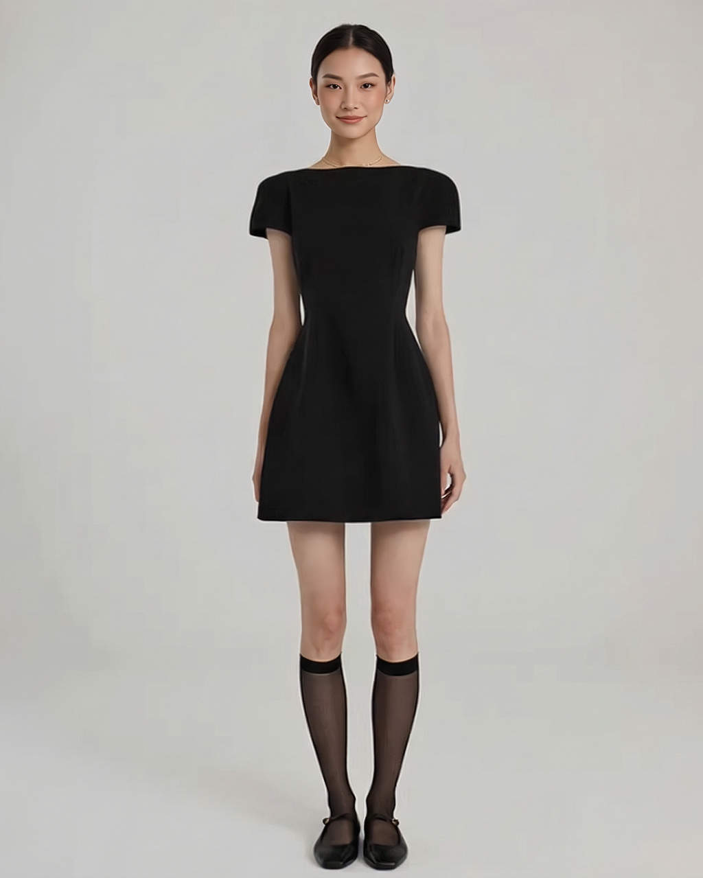 Cap-Sleeve Modern Muse Dress