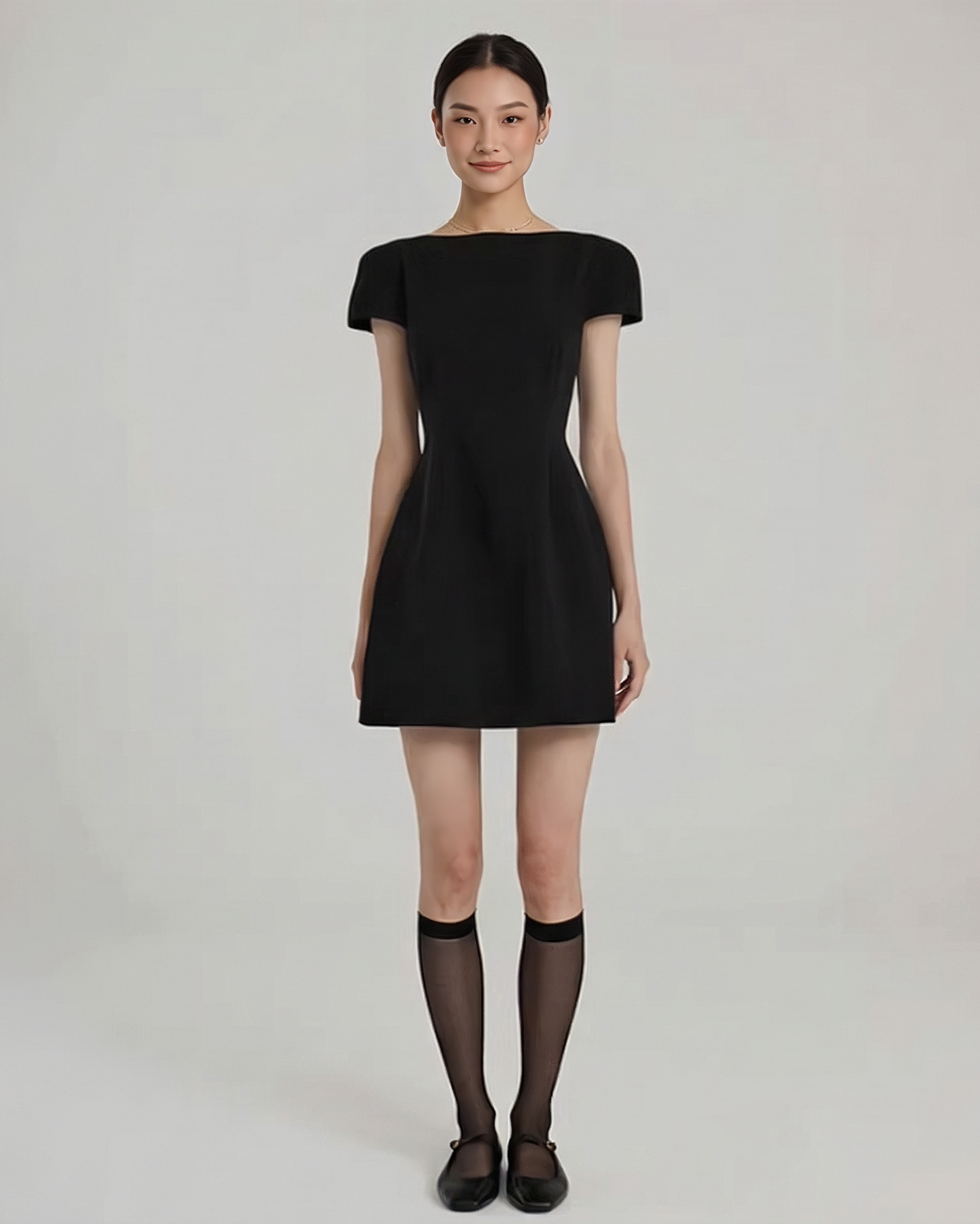 Cap-Sleeve Modern Muse Dress