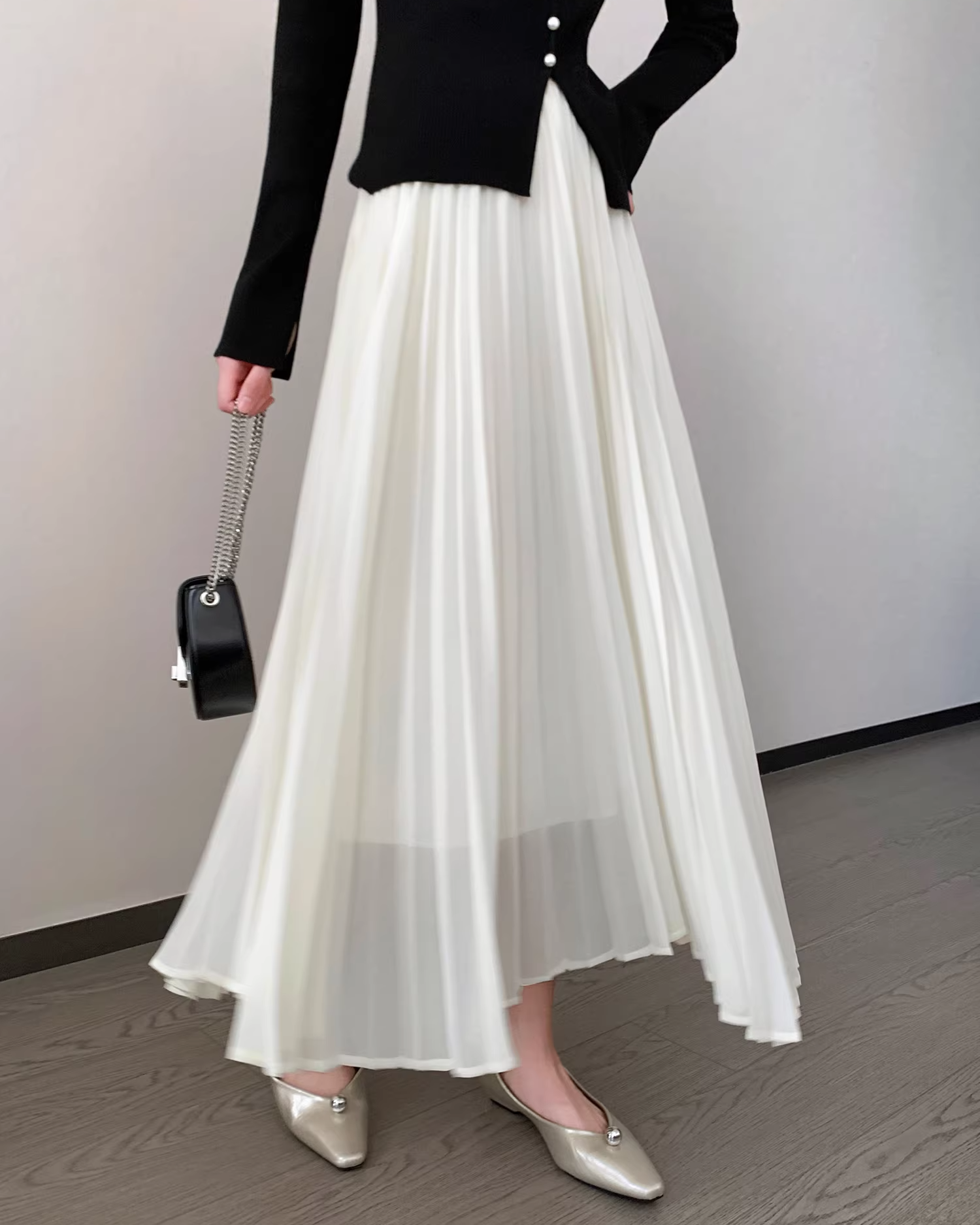 Wide leg pants &amp; tube top setup