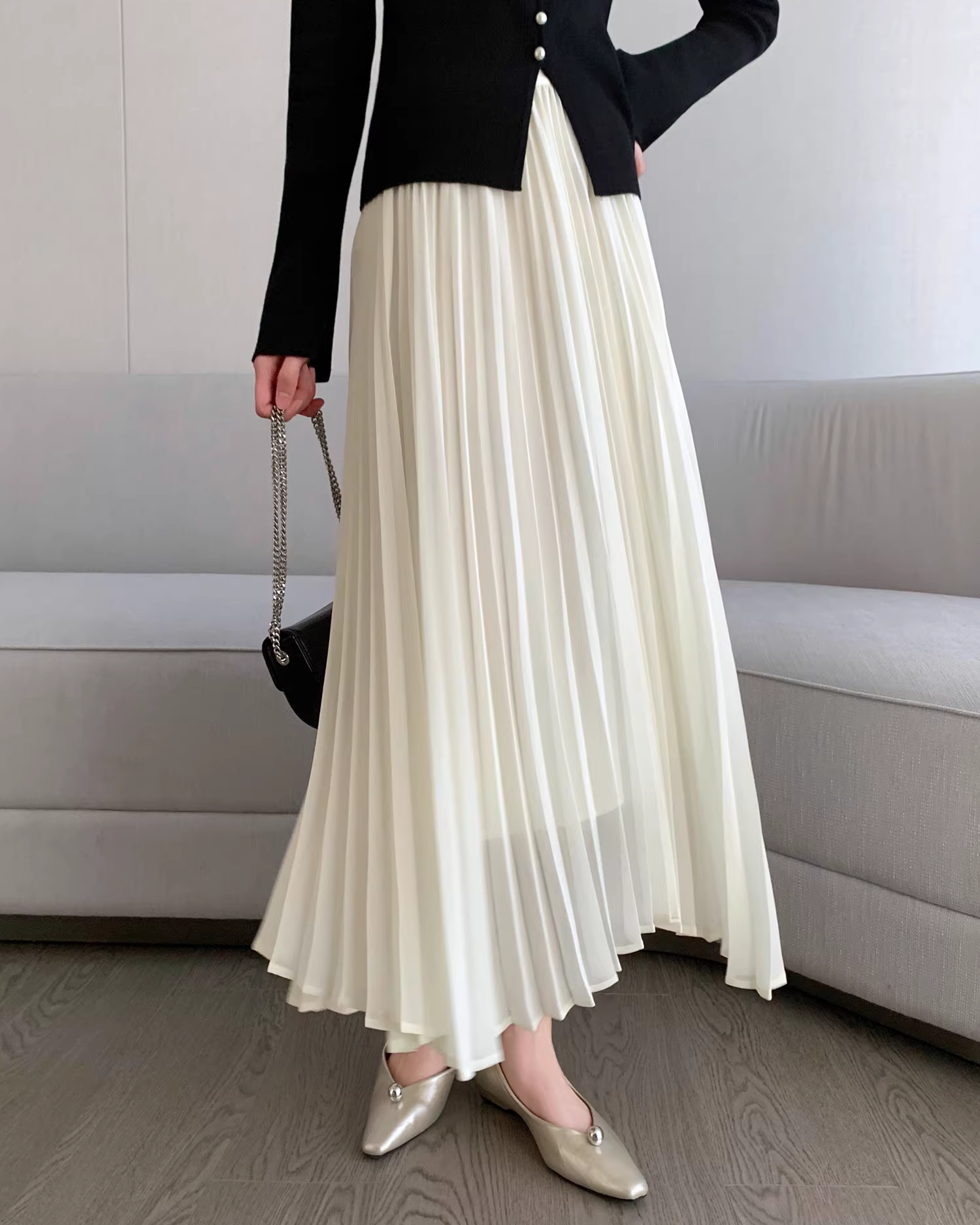 Wide leg pants &amp; tube top setup