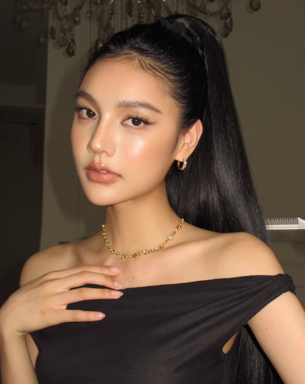 Round Zirconia Earrings