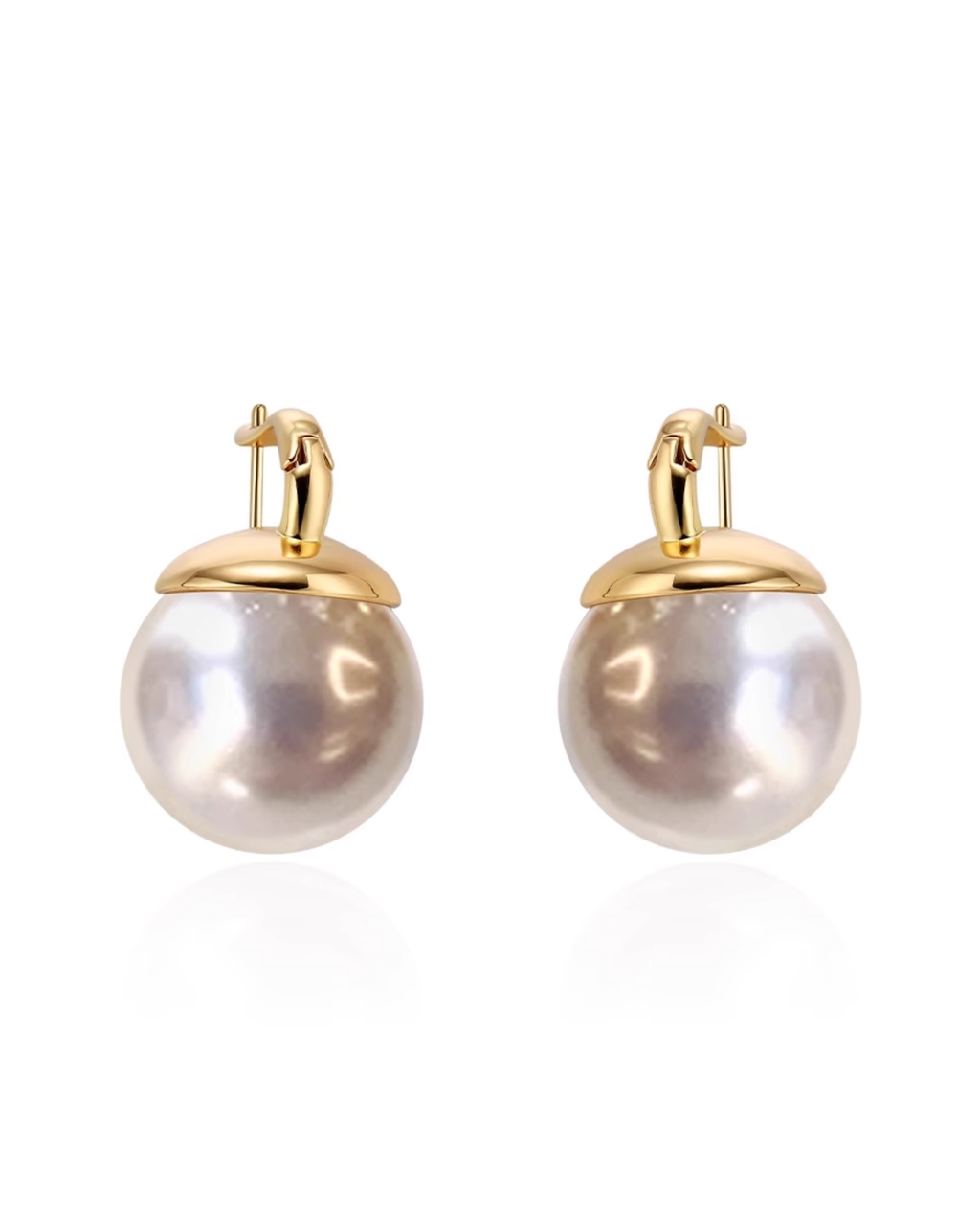 Classic One-Pearl Stud Earrings