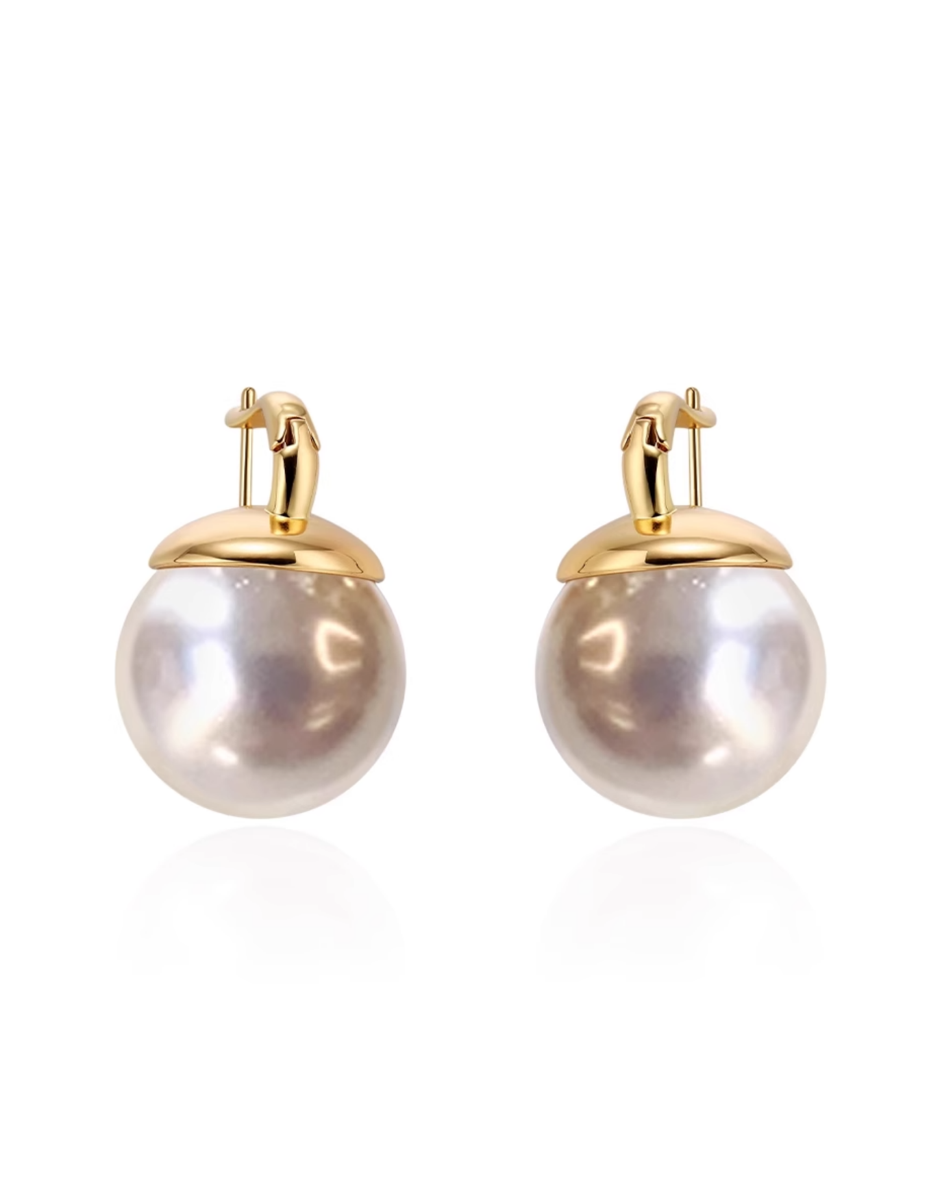 Classic One-Pearl Stud Earrings