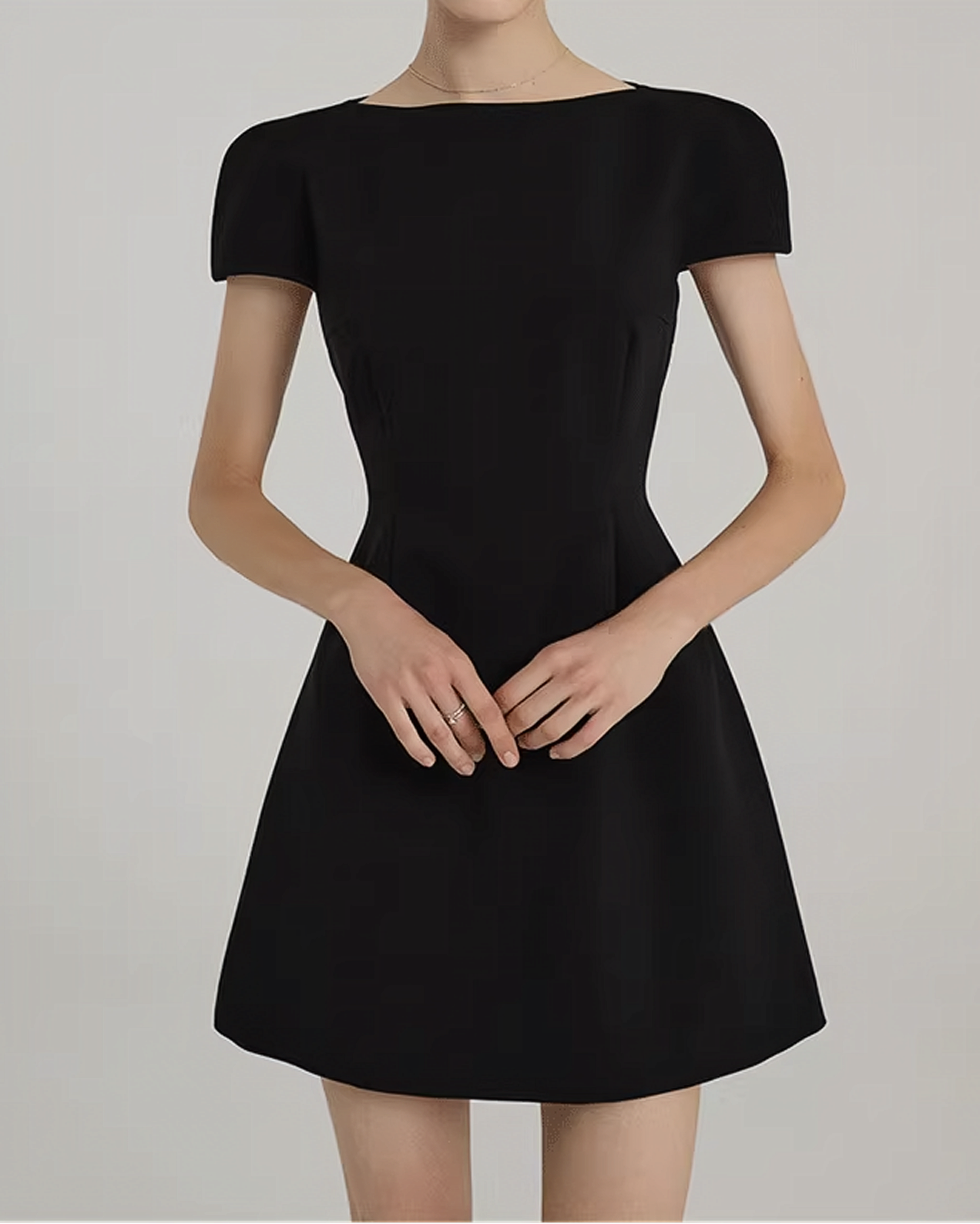 Cap-Sleeve Modern Muse Dress