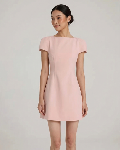 Cap-Sleeve Modern Muse Dress