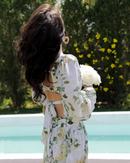 Chiffon one-piece swimwear