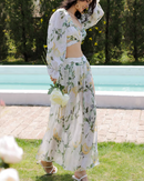 Chiffon one-piece swimwear